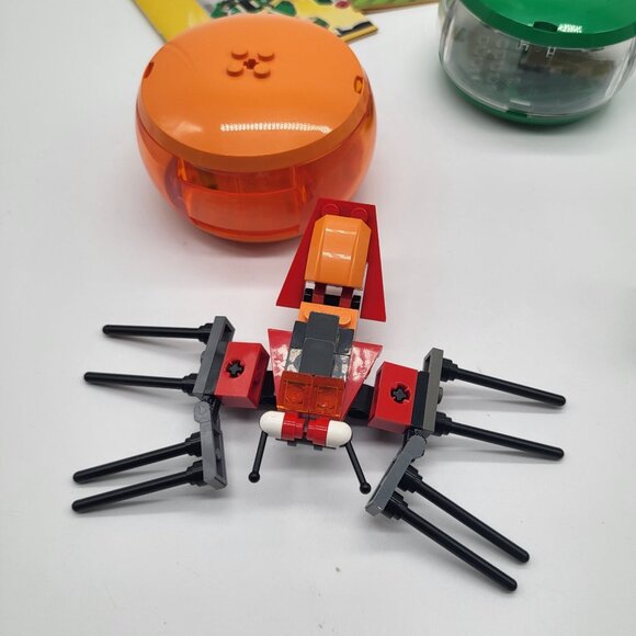 LEGO X-PODS Lot of 3 4413, 4337, 4346 Green Orange *Missing one piece - Picture 2 of 9